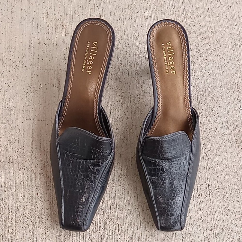 Villager Mule Clogs Womens Size 8.5
